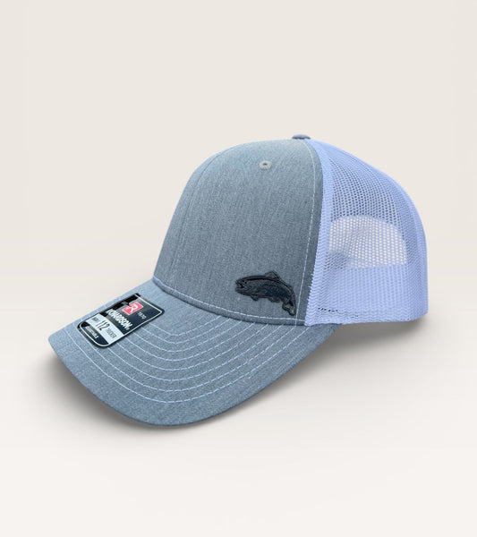 Richardson 112 snapback hat with trout fish design, high quality American fishing cap