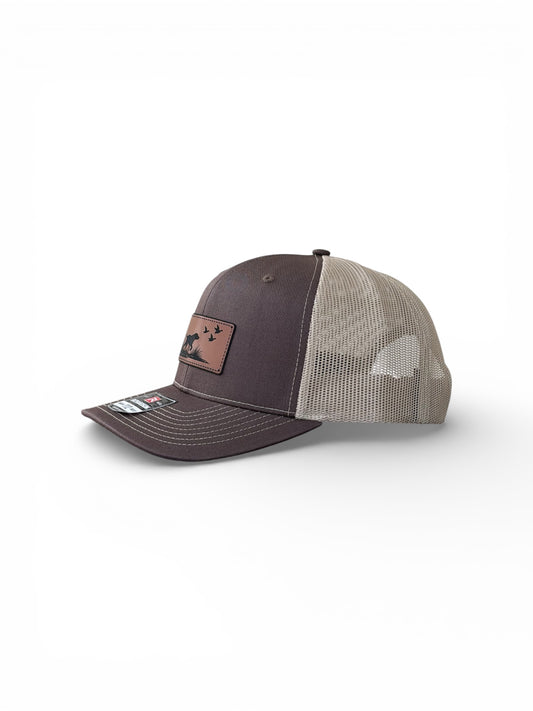 Richardson 112 Trucker Hat – Bird Dog Leather Patch qorgeous