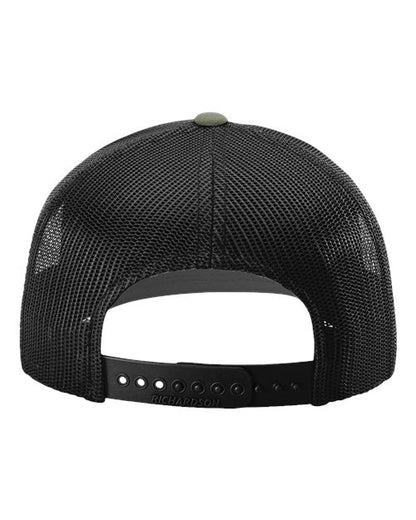 Richardson 112 Trucker Hat – Praying Cowboy Leather Patch qorgeous