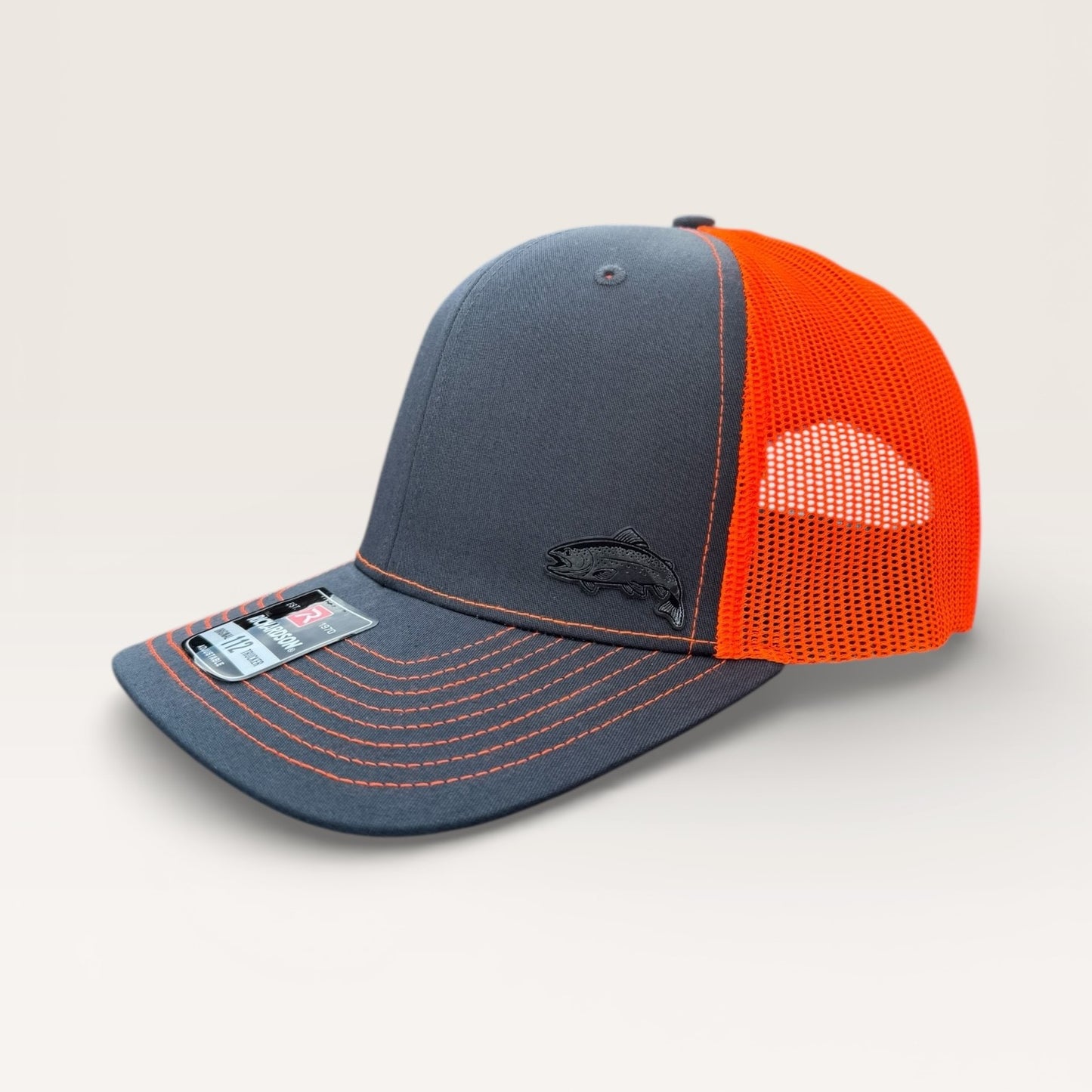Richardson 112 Hat with Trout Fish Design