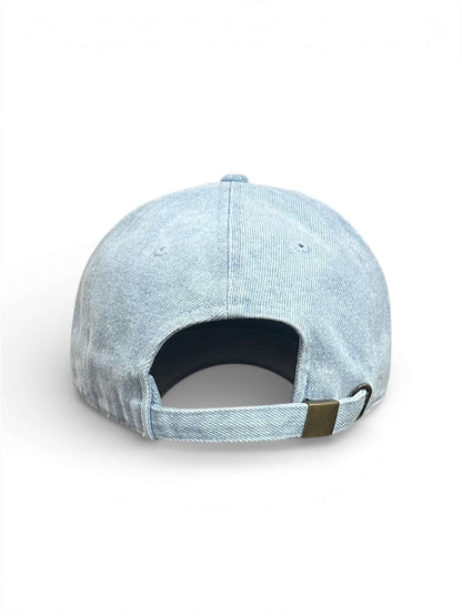 Vintage distressed dad hat with embroidered cherries, high quality dad hat in caps American style
