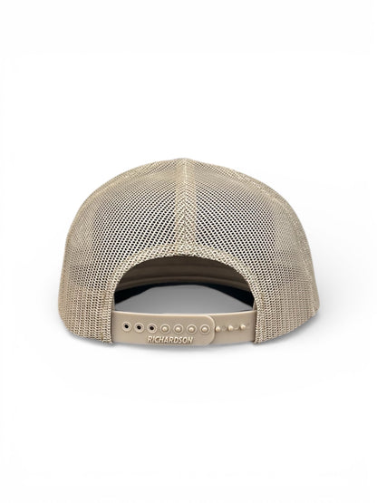 Richardson 112 hat with black leather American flag design, high quality caps American style