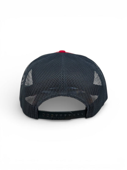 Richardson 112 hat with black leather American flag design, high quality caps American style