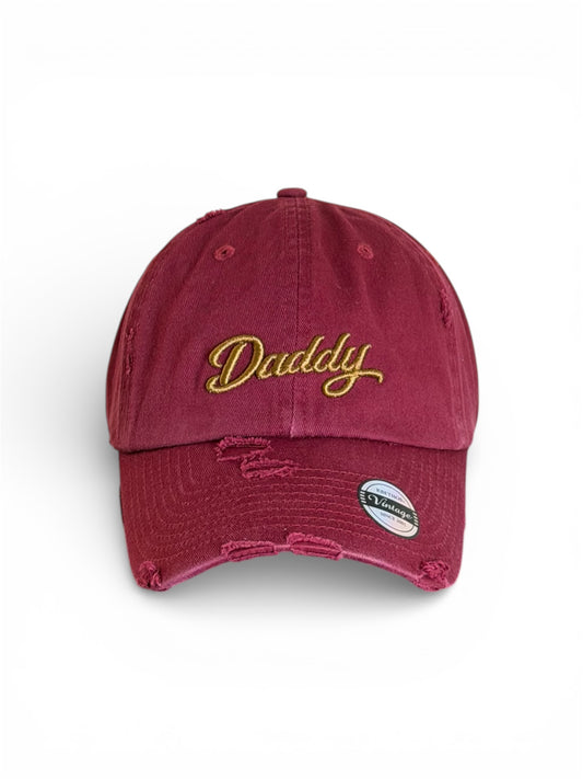Vintage Dad Hat – Embroidered “Daddy” | High Quality American Cap qorgeous