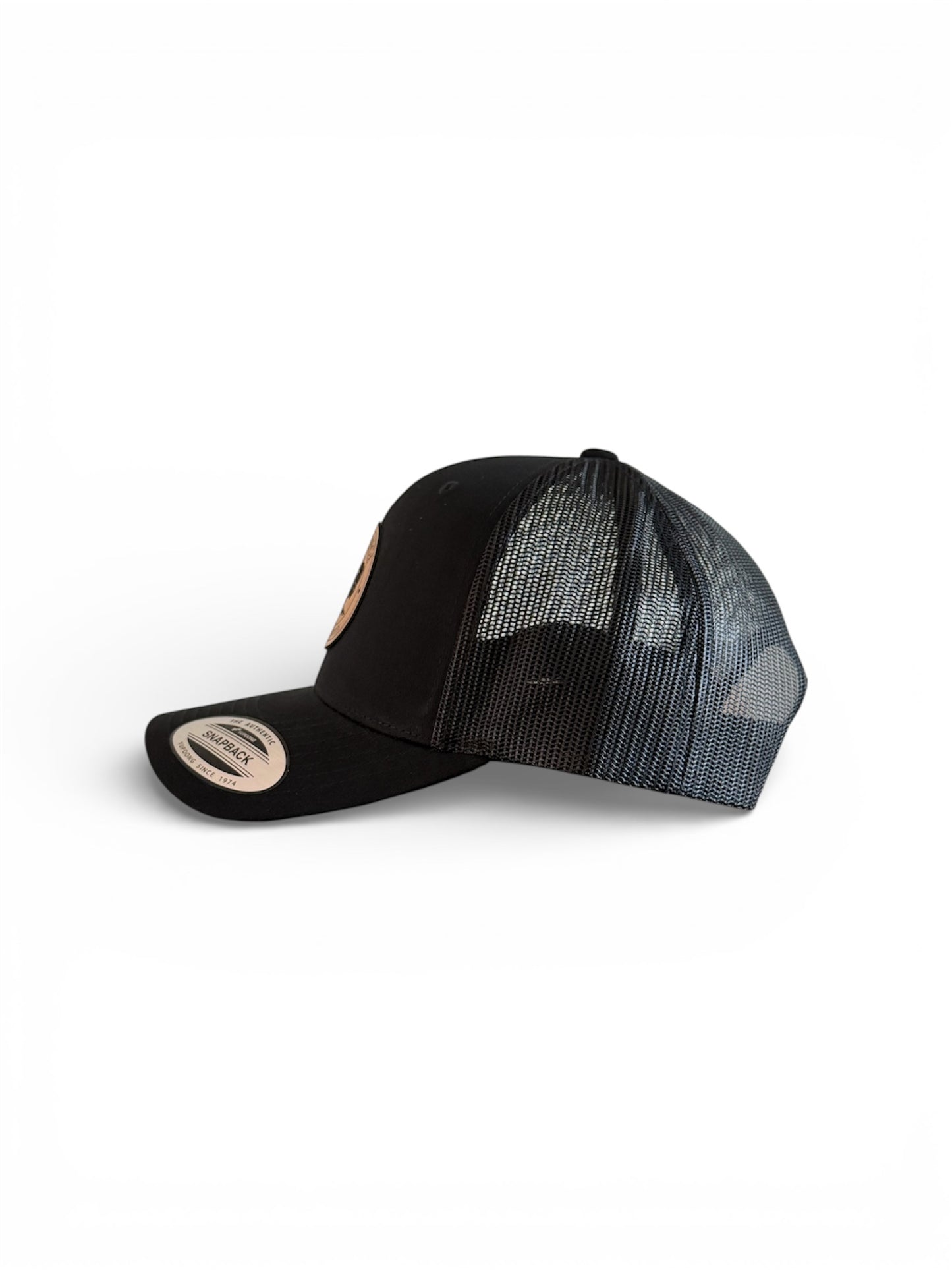 Snapback High Quality Hat with Bison Leather Patch | American Style Cap qorgeous