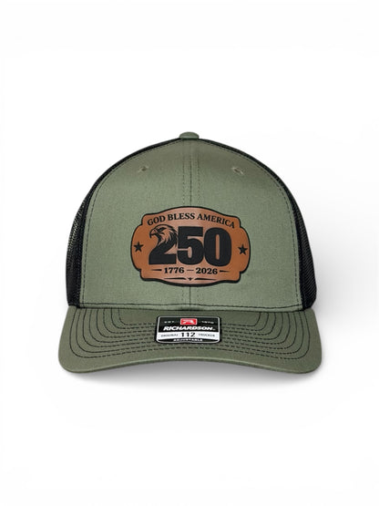 Richardson 112 Trucker Cap - 250. Anniversary of America qorgeous