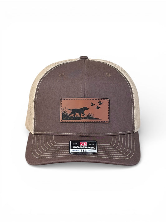 Richardson 112 Trucker Hat – Bird Dog Leather Patch qorgeous