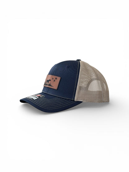 Richardson 112 Trucker Hat – Bird Dog Leather Patch qorgeous