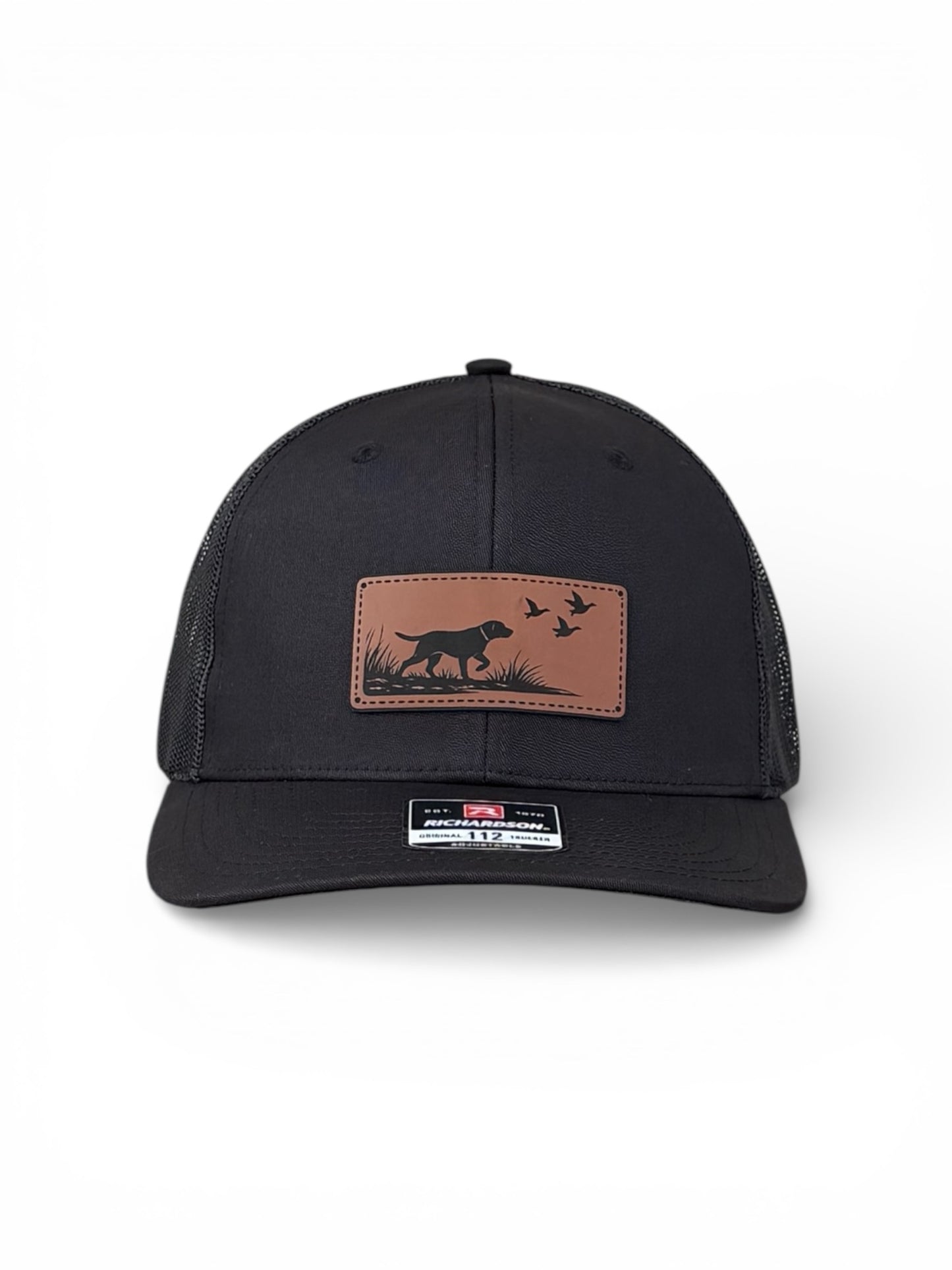 Richardson 112 Trucker Hat – Bird Dog Leather Patch qorgeous