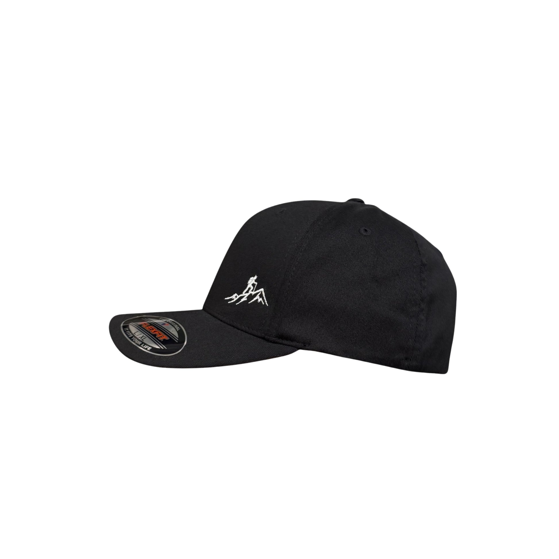 Hiking Hat for Men & Women – Flex Fit Stretch Black Cap – Outdoor Hiking Hat – Structured Performance Baseball Cap qorgeous