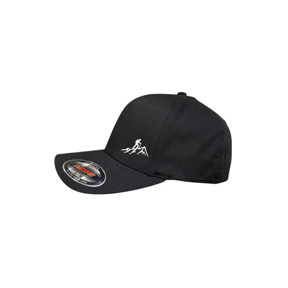 Hiking Hat for Men & Women – Flex Fit Stretch Black Cap – Outdoor Hiking Hat – Structured Performance Baseball Cap qorgeous